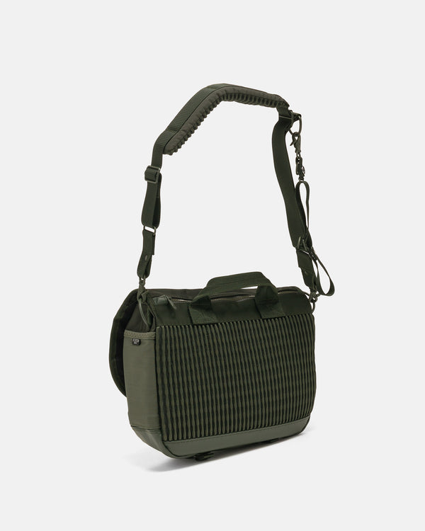 Haven Monochrome Messenger Bag (S) Olive