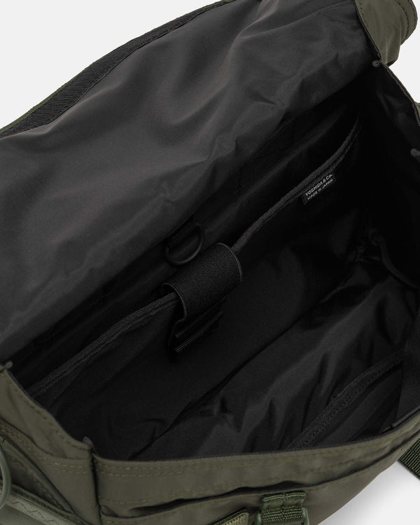 Haven Monochrome Messenger Bag (S) Olive