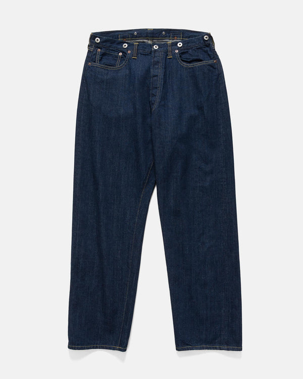 haven No.22 Washed Wide Denim Pants Indigo