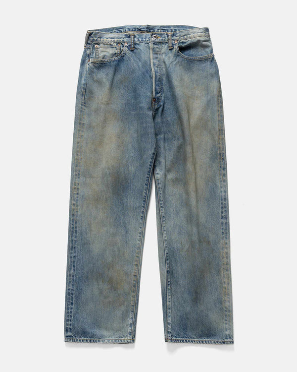 haven No.37 Washed Wide Denim Pants Indigo