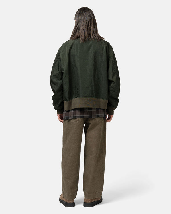 Haven Nylon - Ma-1 Jacket D.Olive