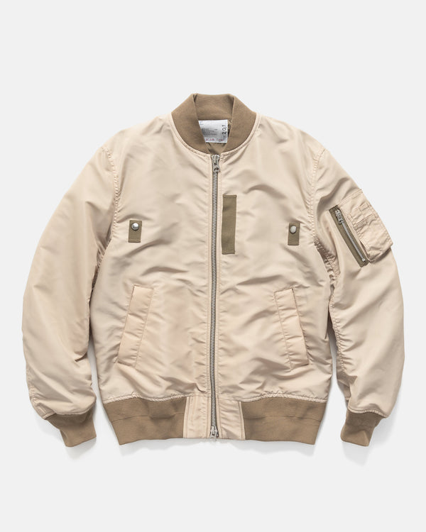 haven Nylon Twill Blouson Beige