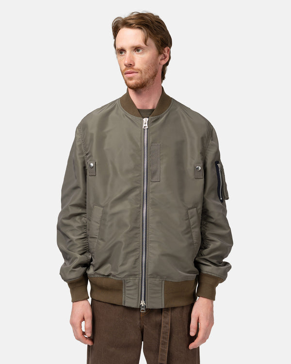 Haven Nylon Twill Blouson Taupe