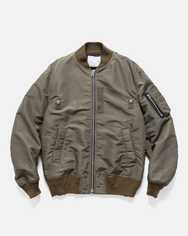 haven Nylon Twill Blouson Taupe