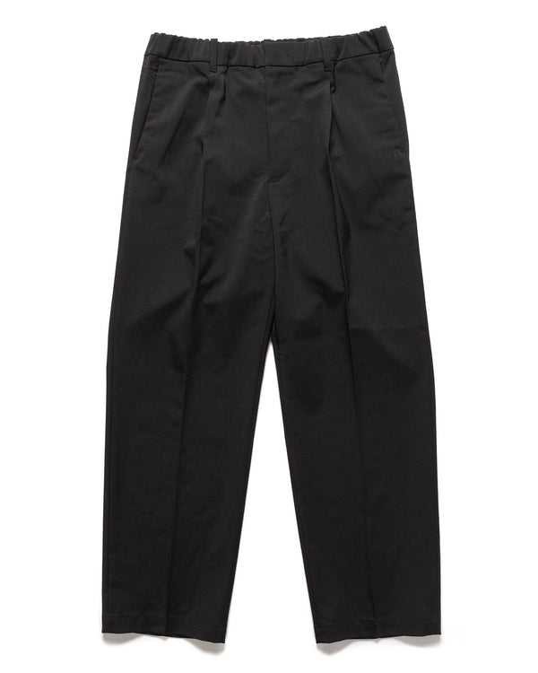haven One Tuck Straight Pants Black