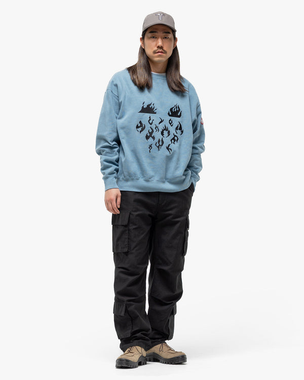 Haven Overdye Flare Crew Neck