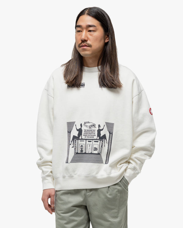Haven Overdye Md Machines Crew Neck White