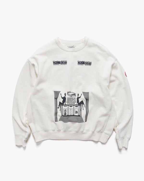 haven Overdye Md Machines Crew Neck White