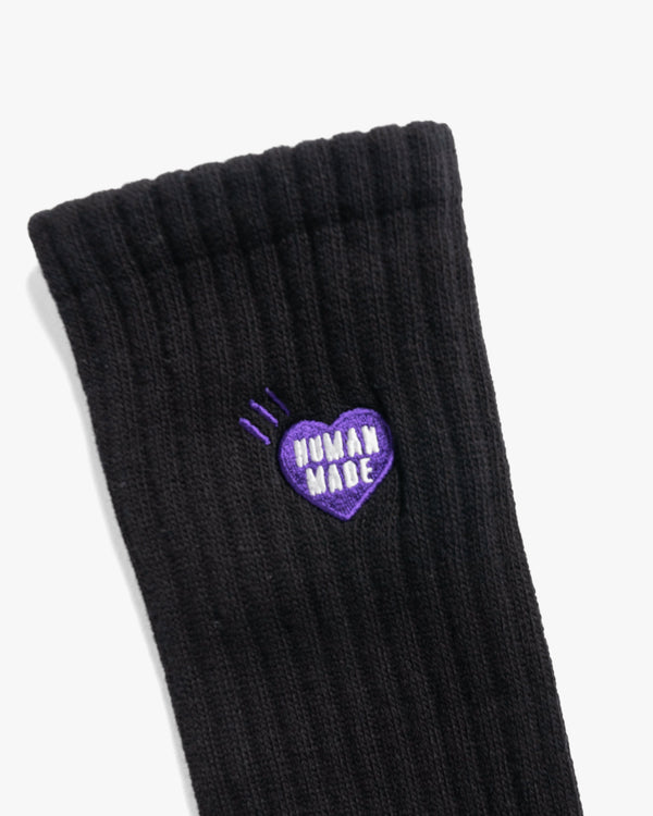 Haven Pile Socks Black