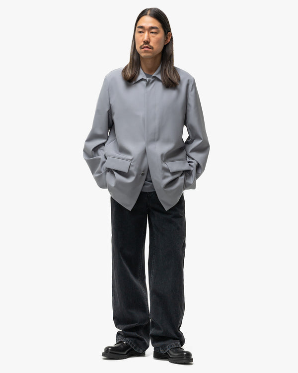 Haven Popeline Jacket Inox Wool