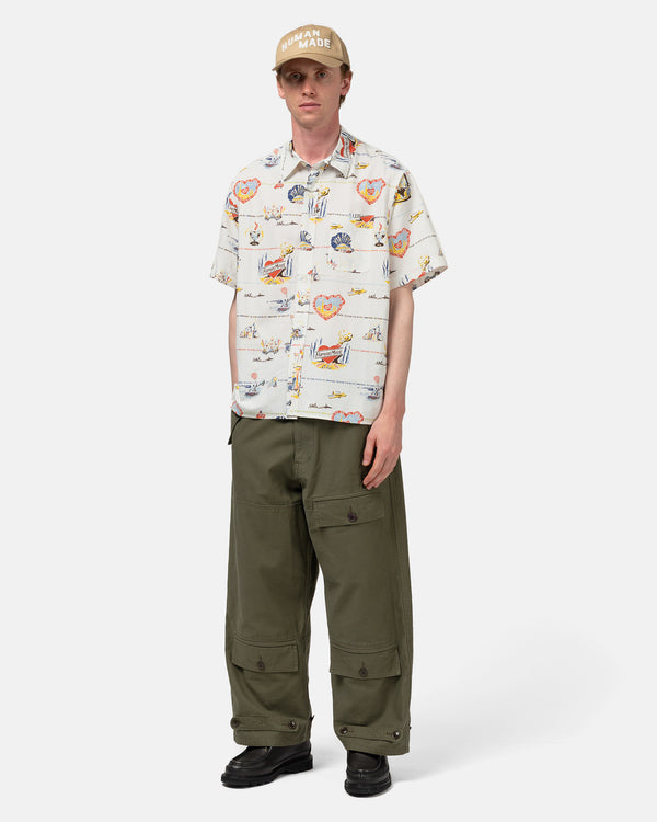 Haven Printed Shirt White