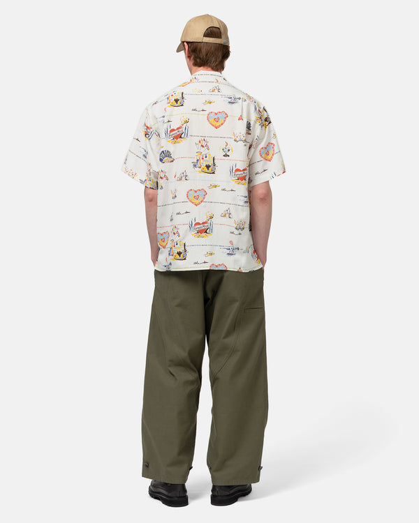 Haven Printed Shirt White