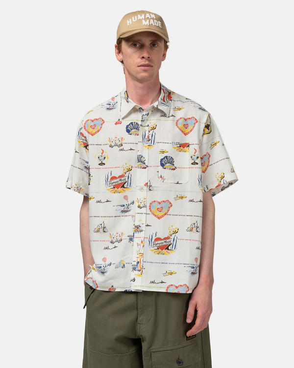 Haven Printed Shirt White