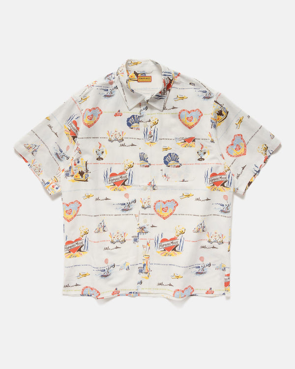 haven Printed Shirt White