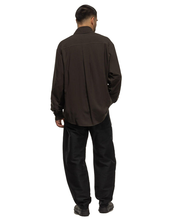 Haven Relaxed Shirt Dark Espresso
