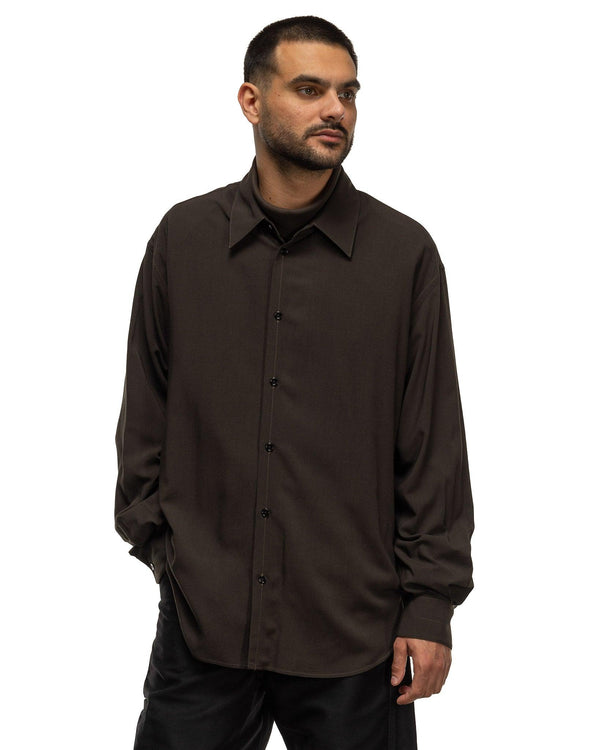 Haven Relaxed Shirt Dark Espresso