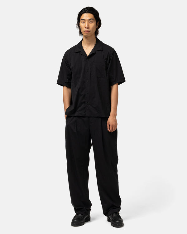 Haven Revel S/S Shirt - Nylon Taffeta Black