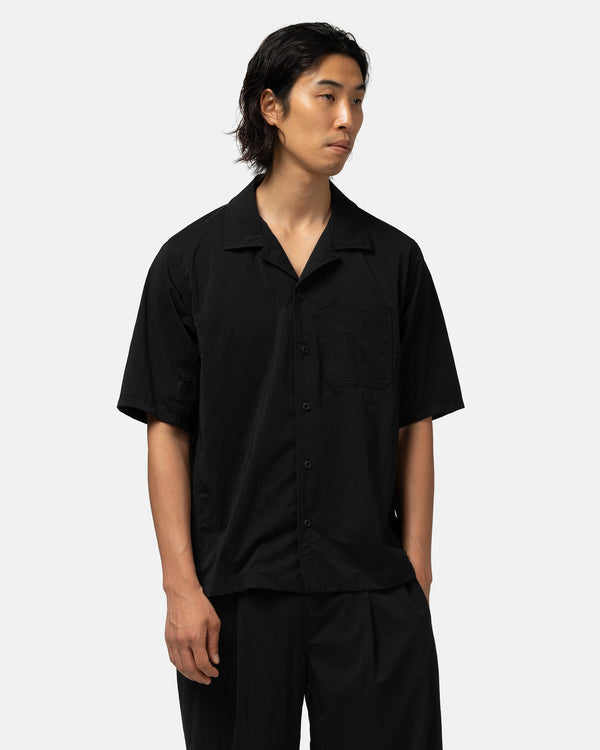 Haven Revel S/S Shirt - Nylon Taffeta Black
