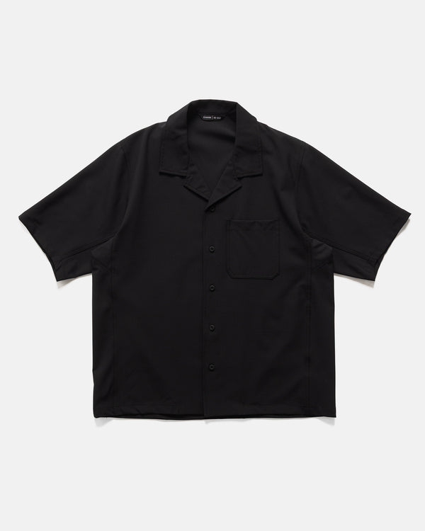 haven Revel S/S Shirt - Tropical Wool Black