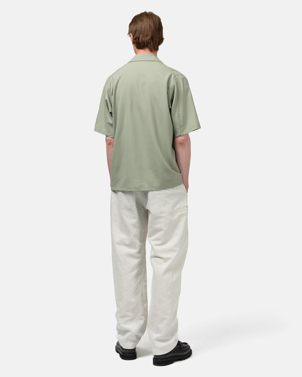 Haven Revel Shirt - Super 140 Wool Laurel