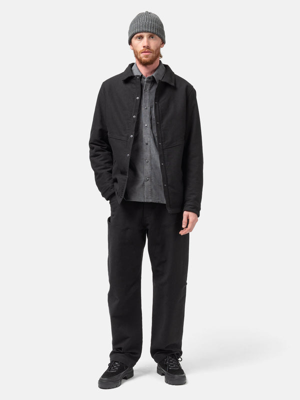 Haven Rig Pant - Washed Cotton Canvas Black