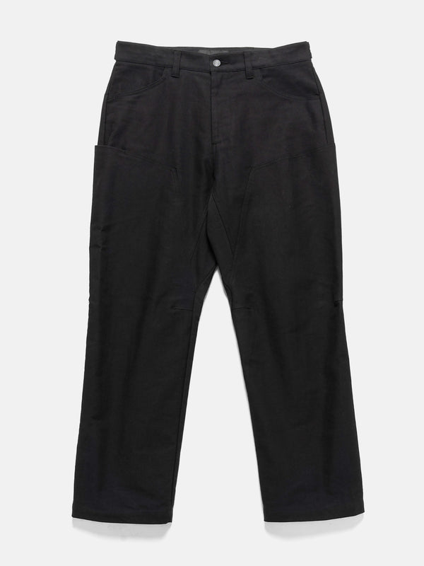 haven Rig Pant - Washed Cotton Canvas Black