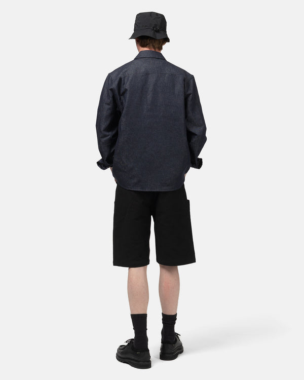 Haven Rig Short - Washed Cotton Canvas Black