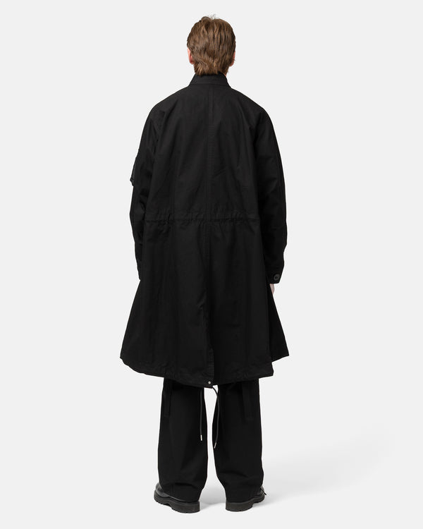 Haven Rip Stop Coat Black