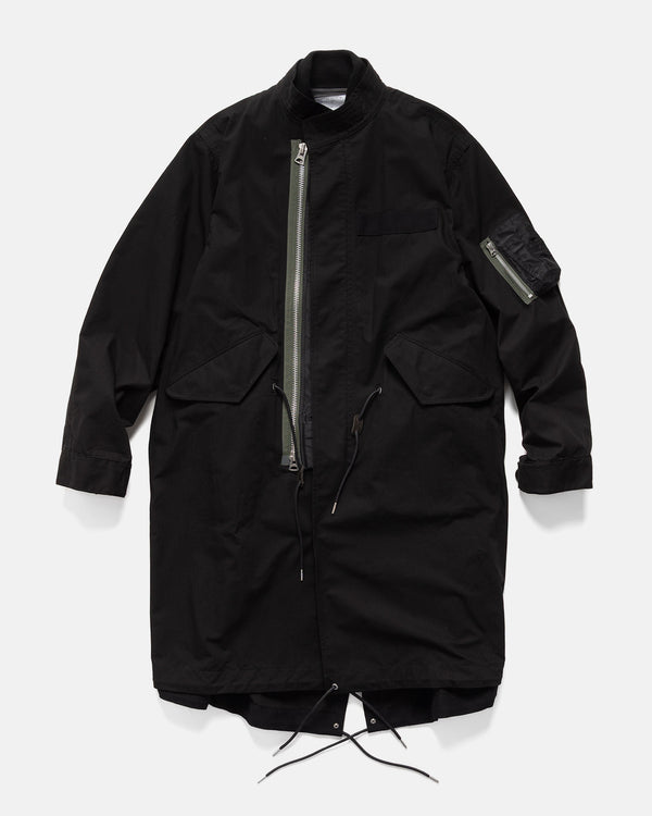 haven Rip Stop Coat Black