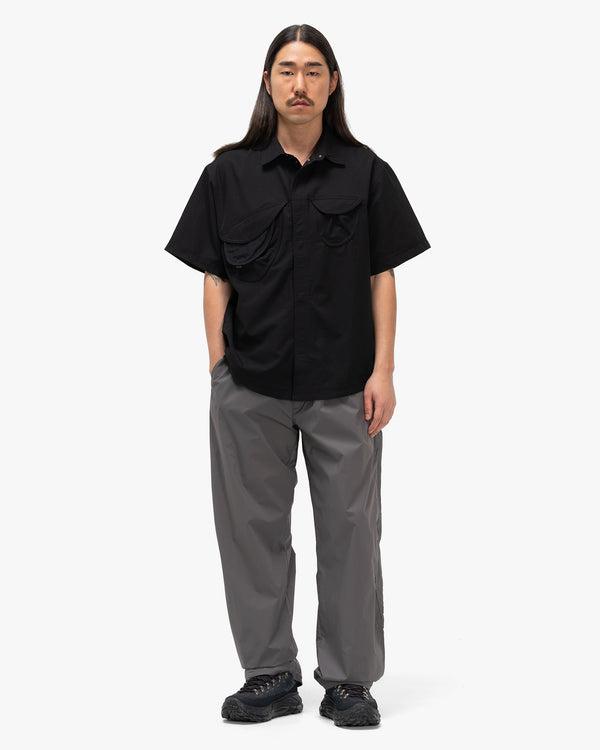 Haven S/S Asymmetric Camp Shirt Biotite BX