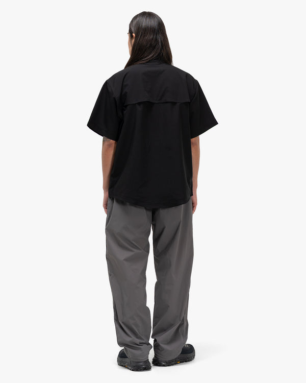 Haven S/S Asymmetric Camp Shirt Biotite BX