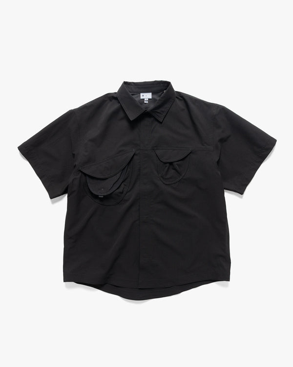 haven S/S Asymmetric Camp Shirt Biotite BX