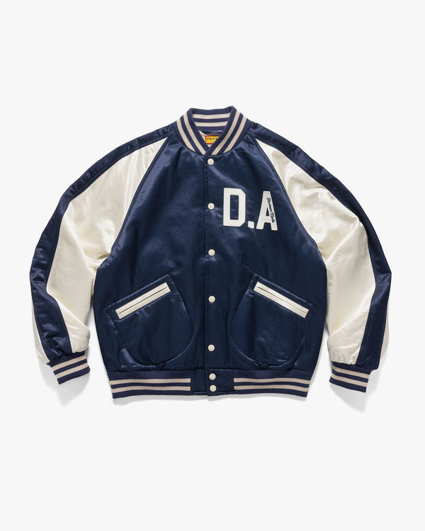 haven Satin Stadium Jacket Navy
