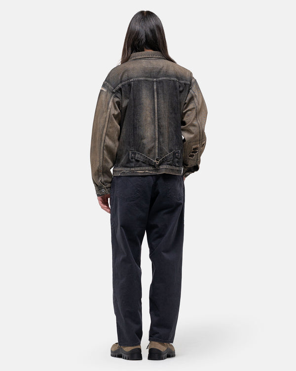 Haven Savage Denim Type-1 Jacket Mod Black