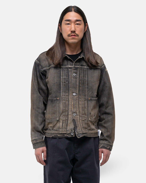 Haven Savage Denim Type-1 Jacket Mod Black