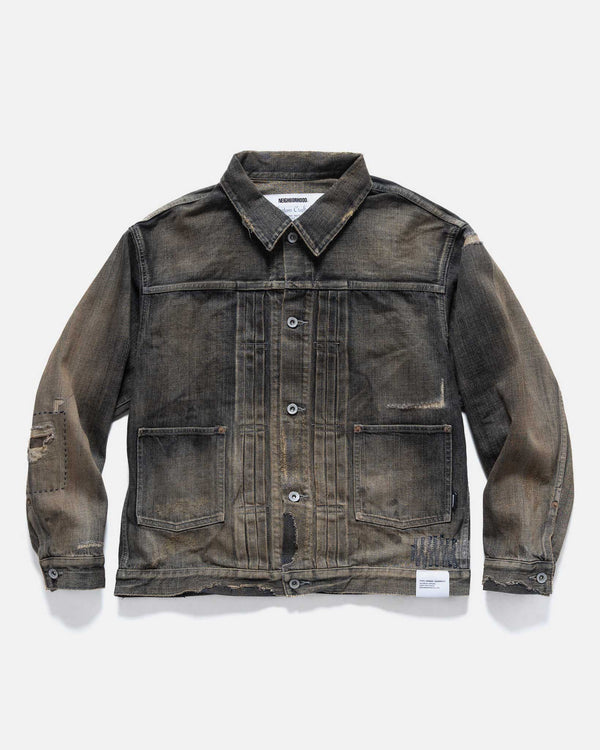 haven Savage Denim Type-1 Jacket Mod Black