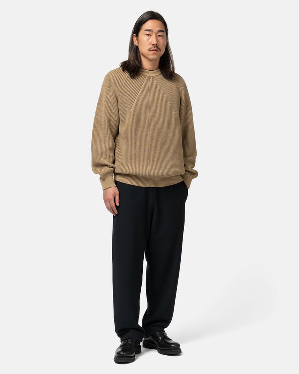 Haven Signature Fade Color Crew Neck Fade Brown