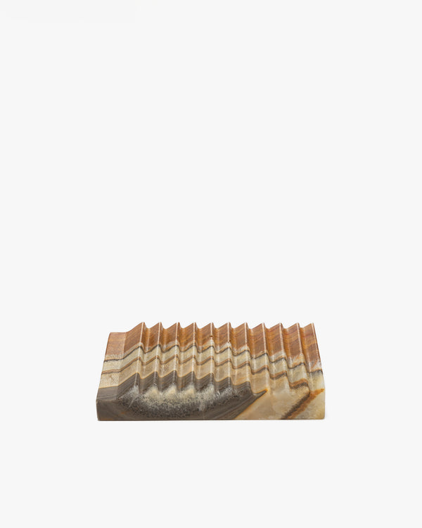 haven Soap Dish Onyx & Marble Gabo