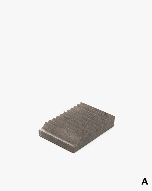 Haven Soap Dishes Onyx & Marble Grey