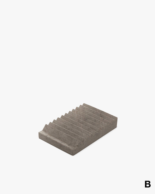 Haven Soap Dishes Onyx & Marble Grey