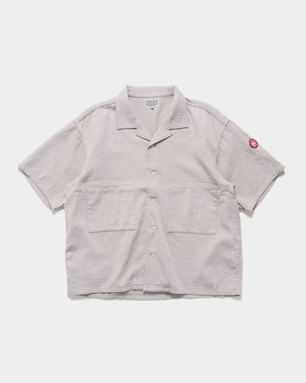 haven Soft Cw Short Sleeve Open Shirt Grey