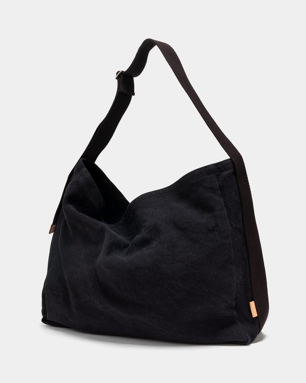 haven Square Shoulder Bag Big Black