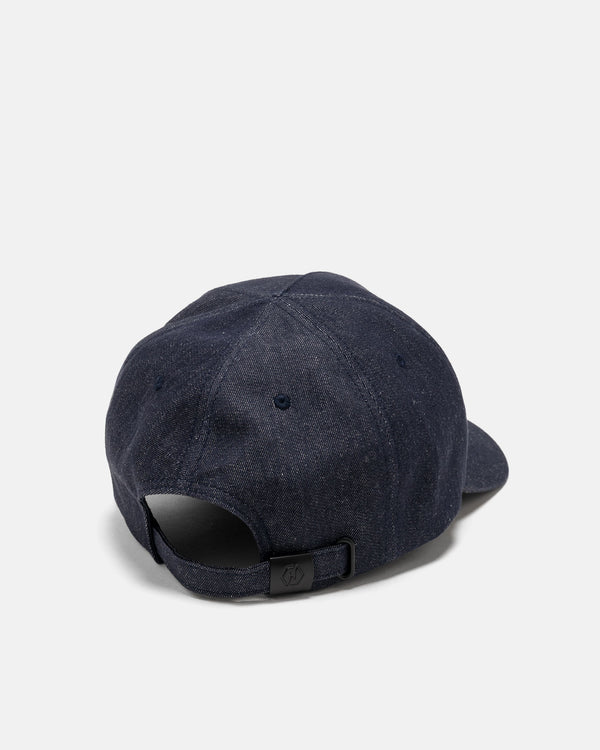 Haven Station Cap - Cotton Linen Denim Indigo