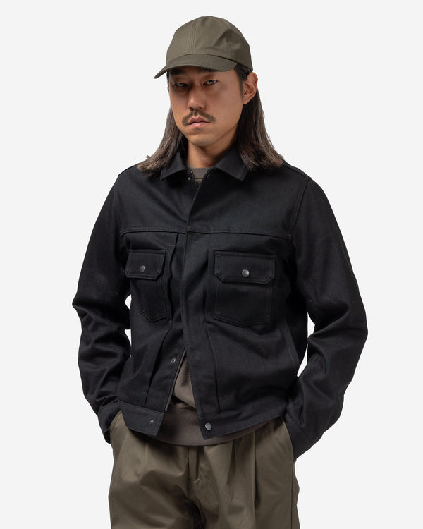 Haven Station Jacket - Suvin Cotton Denim Black