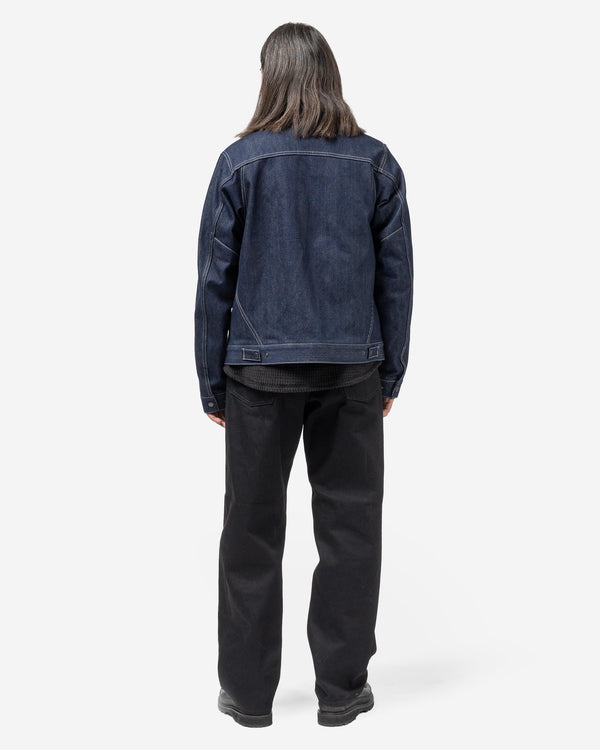 Haven Station Jacket - Suvin Cotton Denim Indigo