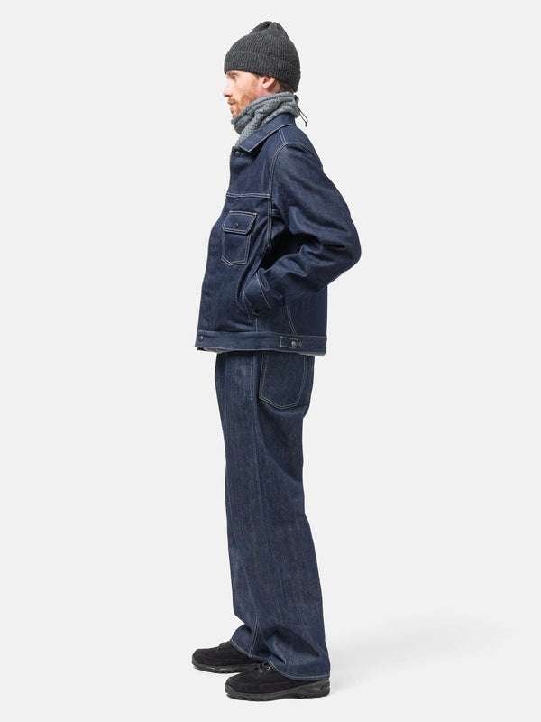 Haven Station Pant - Suvin Cotton Denim Indigo