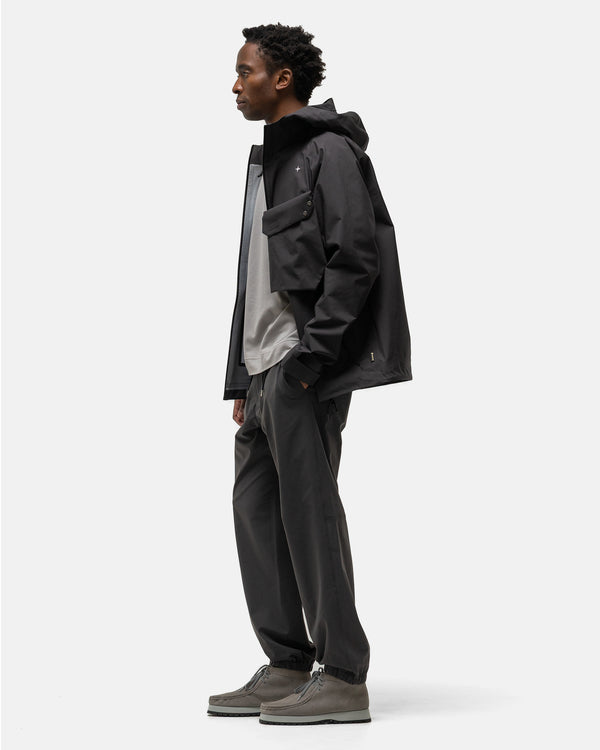 Haven Stellina Bi-Stretch Nylon Joggers Lead Grey