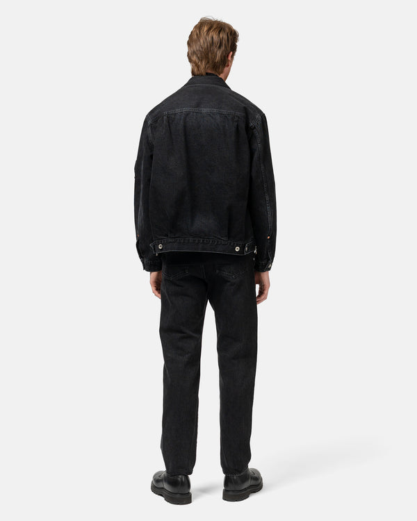 Haven Straight Denim Pants Black