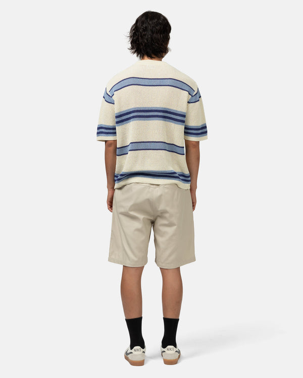 Haven Striped S/S Knit Blue