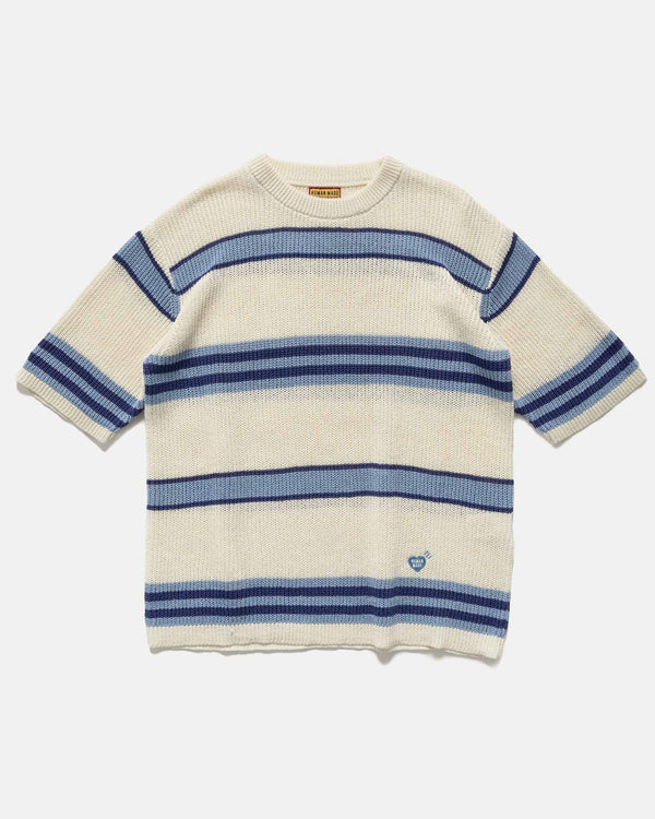 haven Striped S/S Knit Blue